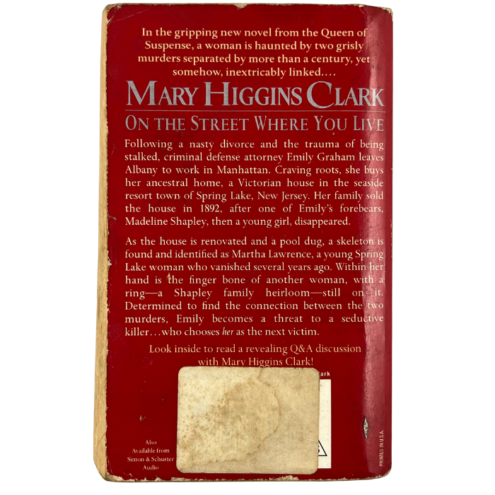 On the Street Where You Live