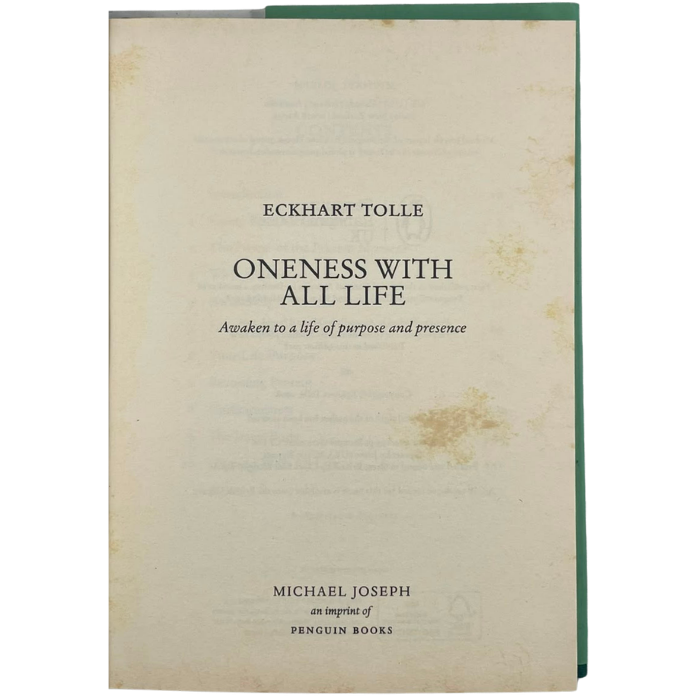 Oneness with All Life