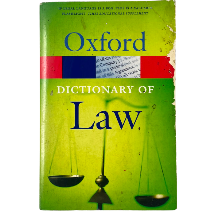 Oxford Dictionary of Law