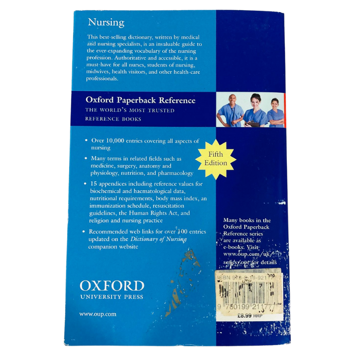 Oxford Dictionary of Nursing