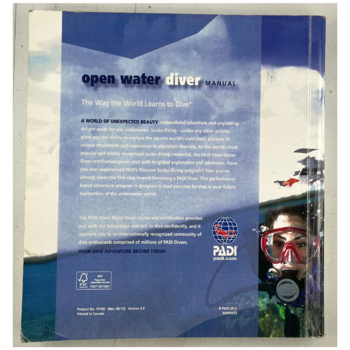 PADI Open Water Diver Manual
