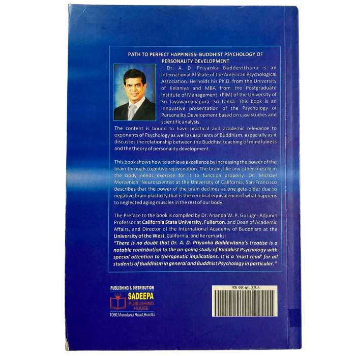 Path to Perfect Happiness: Buddhist Psychology of Personality Development