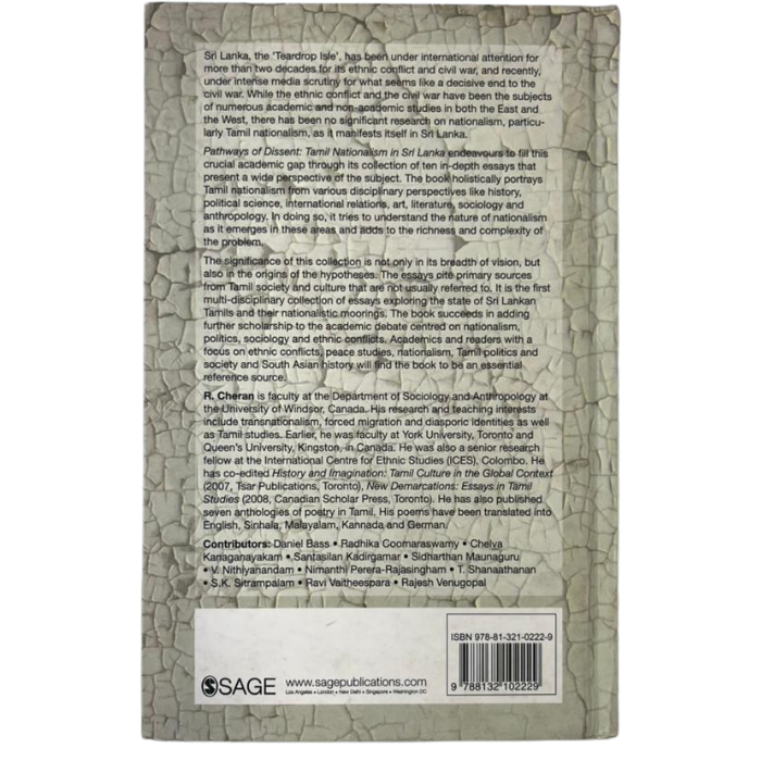 Pathways of Dissent: Tamil Nationalism in Sri Lanka