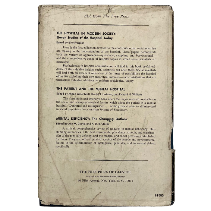 Patients  Physicians & Illness: Behavioral Science and Medicine