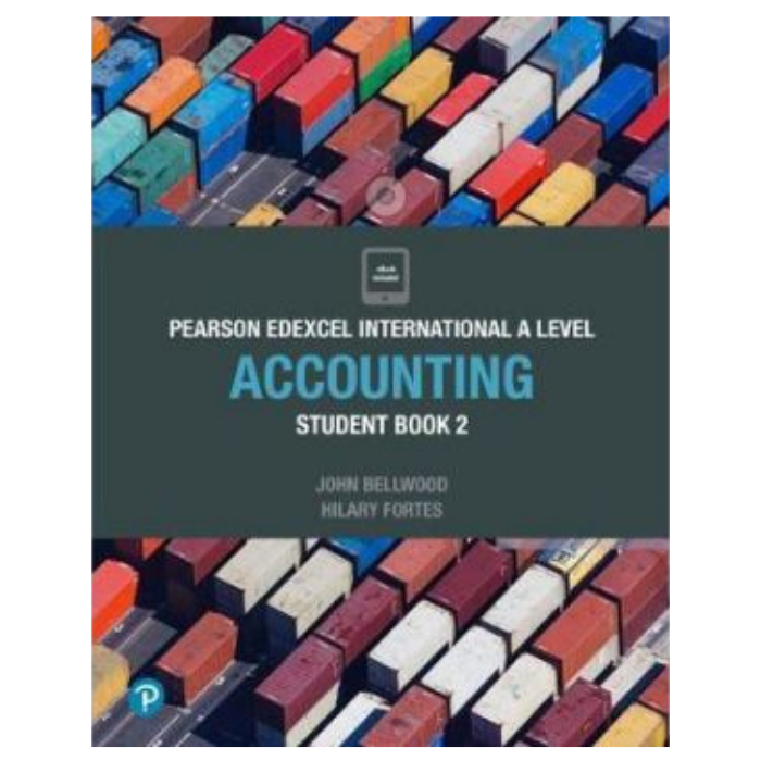 Pearson Edexcel International AS/A Level Accounting Student Book 2