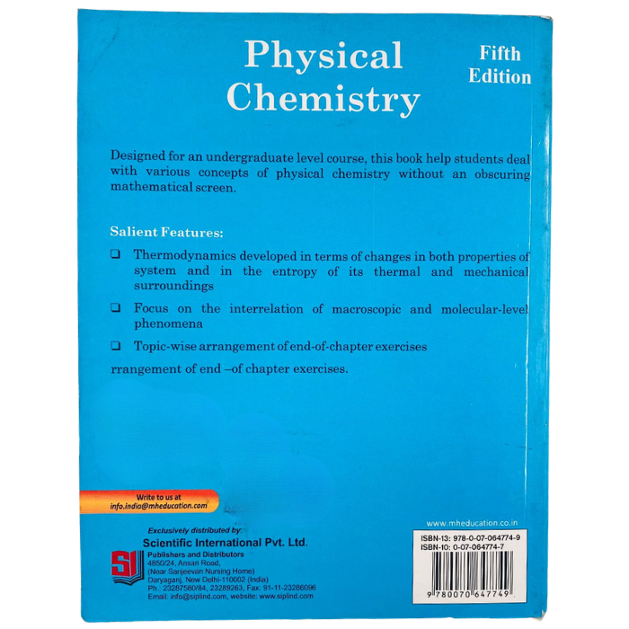 Physical Chemistry (5th Ed.)