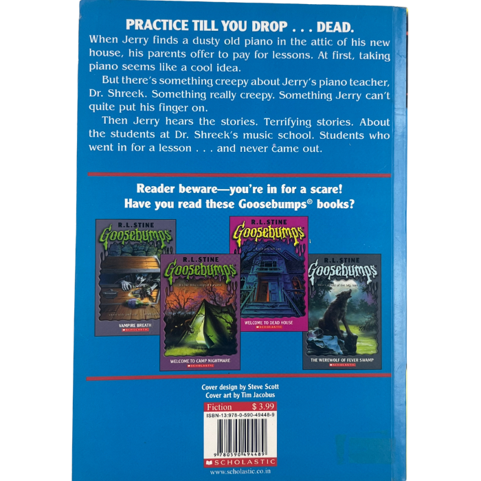 Piano Lessons Can Be Murder (Goosebumps)