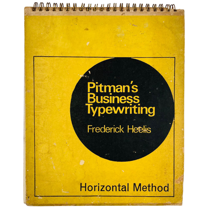 Pitman's Business Typewriting (Horizontal Method)