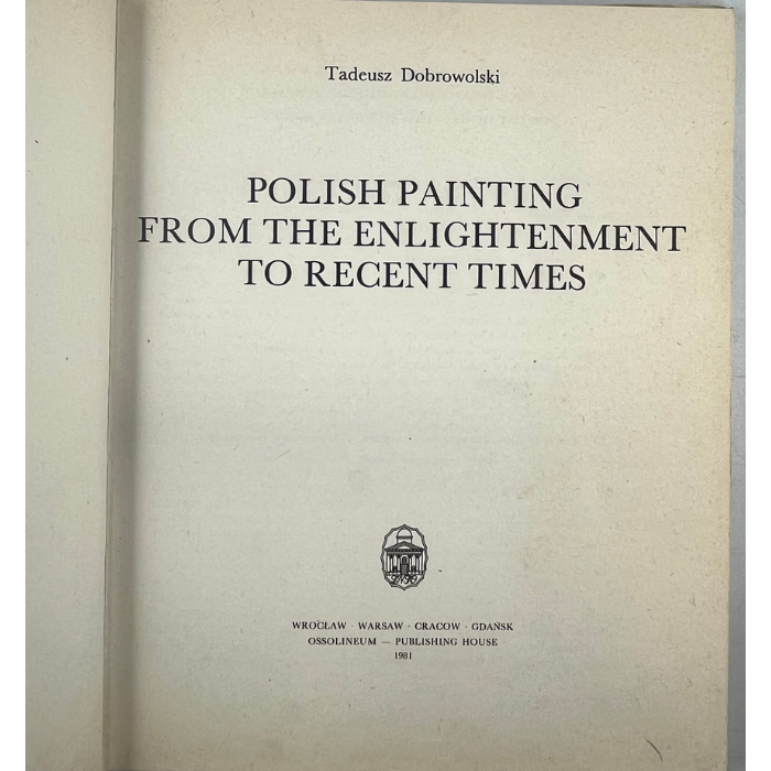 Polish Painting: From the Enlightenment to Recent Times