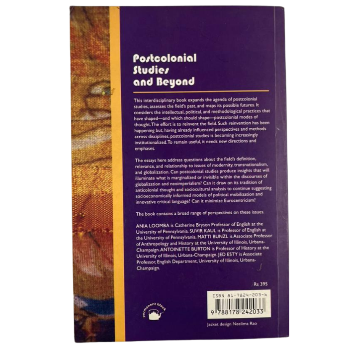 Postcolonial Studies and Beyond