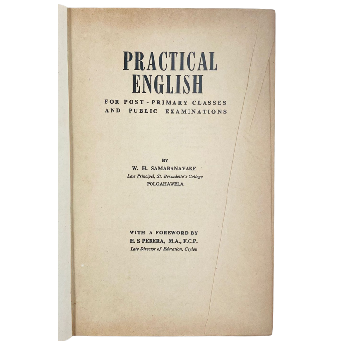 Practical English for Post-Primary Classes and Public Examinations