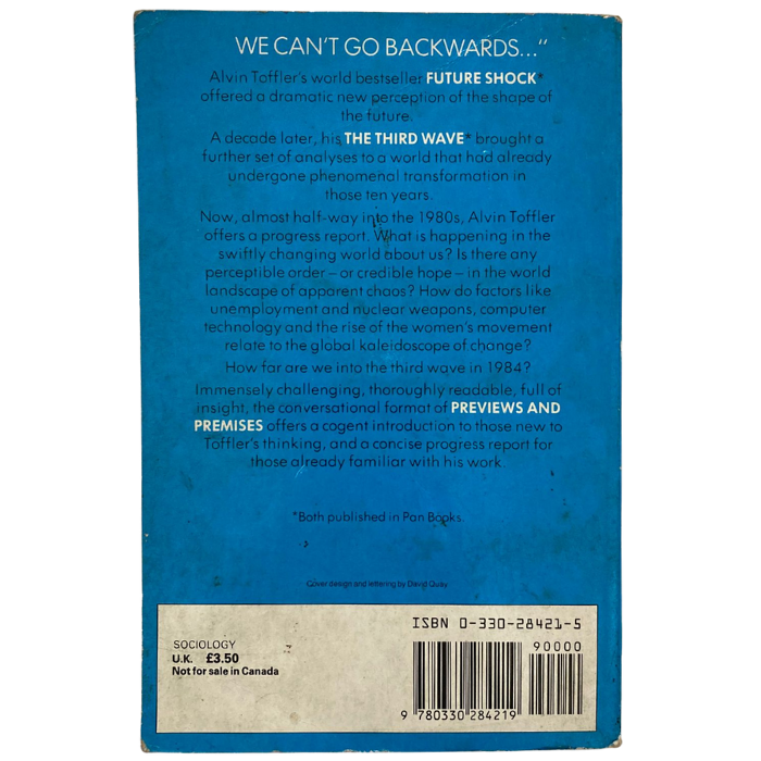 Previews and Premises