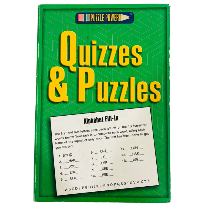 Puzzle Power!: Quizzes & Puzzles