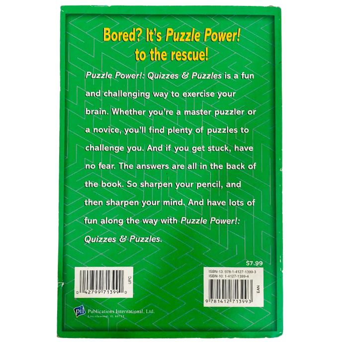 Puzzle Power!: Quizzes & Puzzles