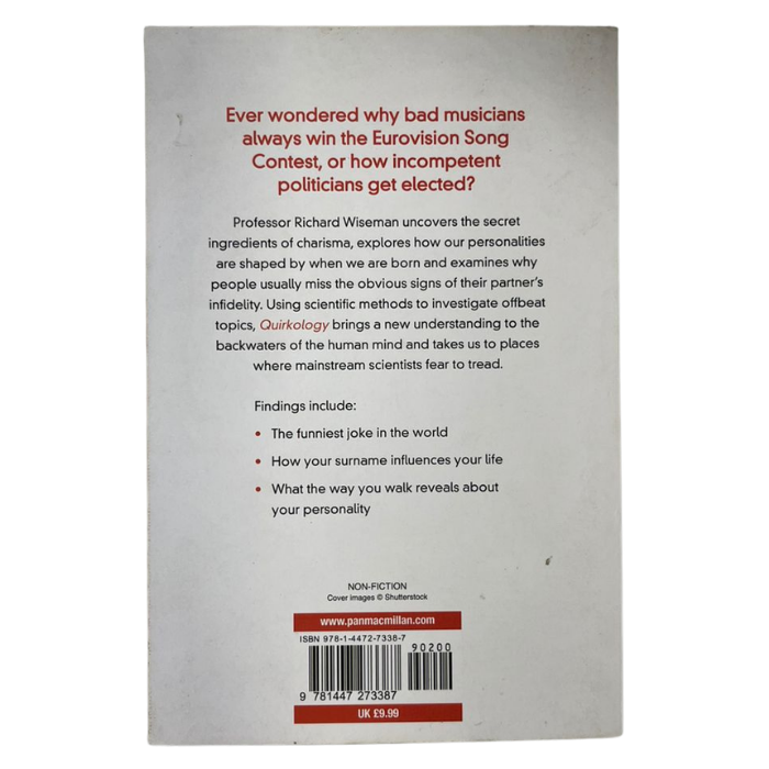 Quirkology: The Curious Science of Everyday Lives