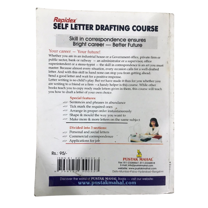 Rapidex Self Letter Drafting Course (Instant Letter Producer)