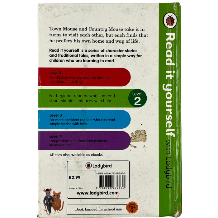 Read it yourself: Town Mouse and Country Mouse