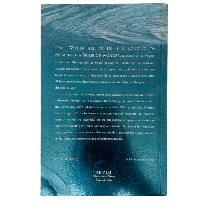 Recapture the Wonder