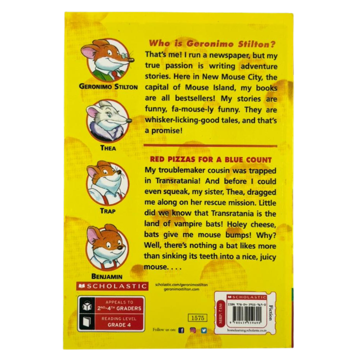 Red Pizzas for a Blue Count (Geronimo Stilton No.07)