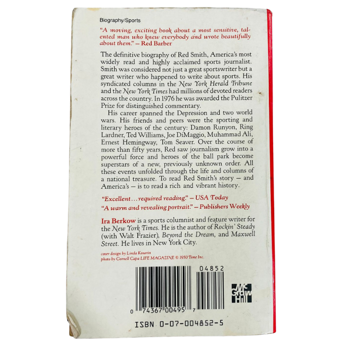 Red Smith: A Biography