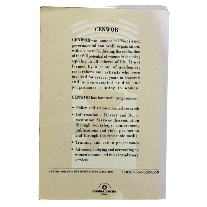 Reflection: Women in Sri Lanka 1995-2000