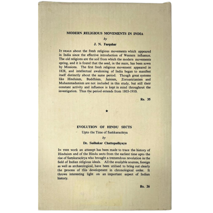 Religions of Ancient India