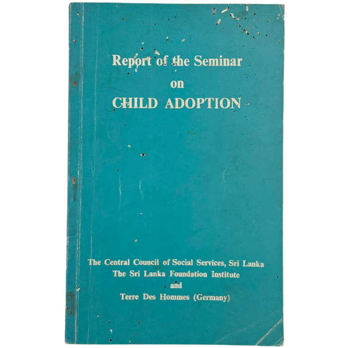 Report of the Seminar on Child Adoption