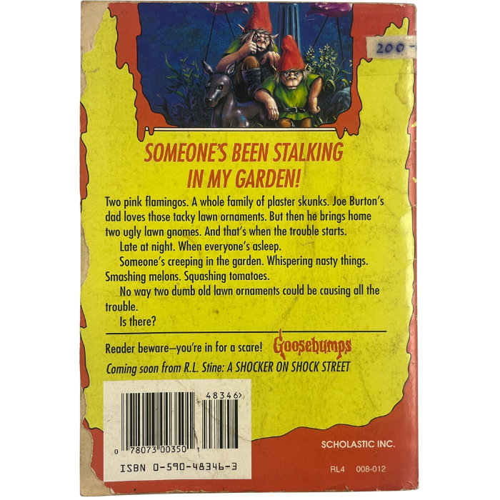 Revenge of the Lawn Gnomes (Goosebumps)
