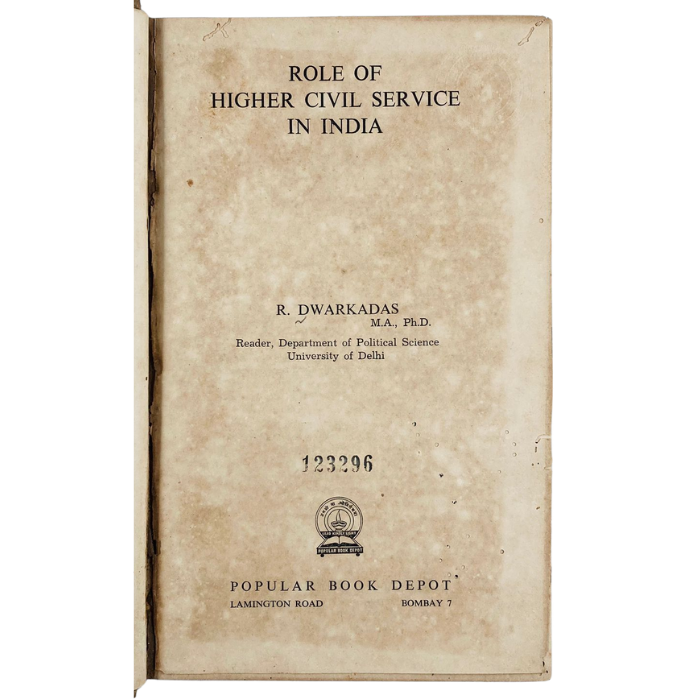 Role of Higher Civil Service in India