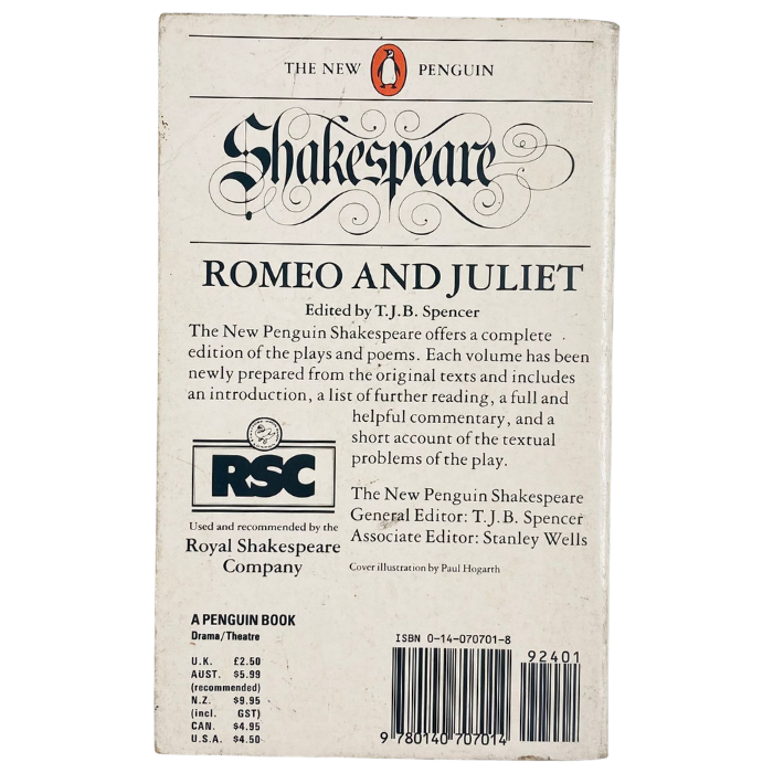 Romeo and Juliet (The New Penguin Shakespeare)