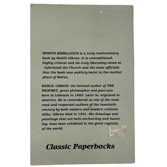 SPIRITS REBELLIOUS