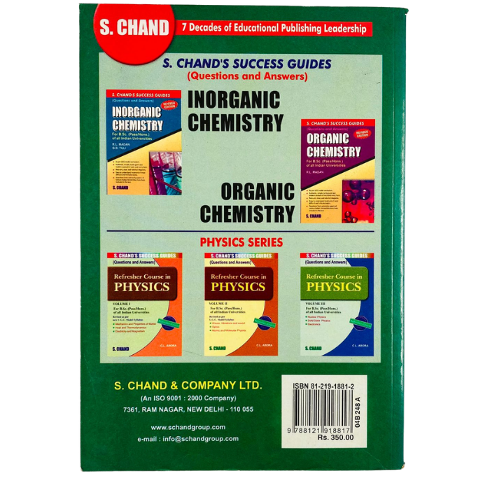 S. Chand's Success Guide: Physical Chemistry