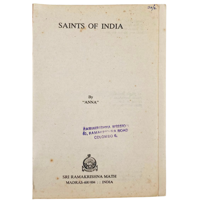 Saints of India