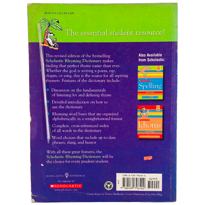 Scholastic Rhyming Dictionary