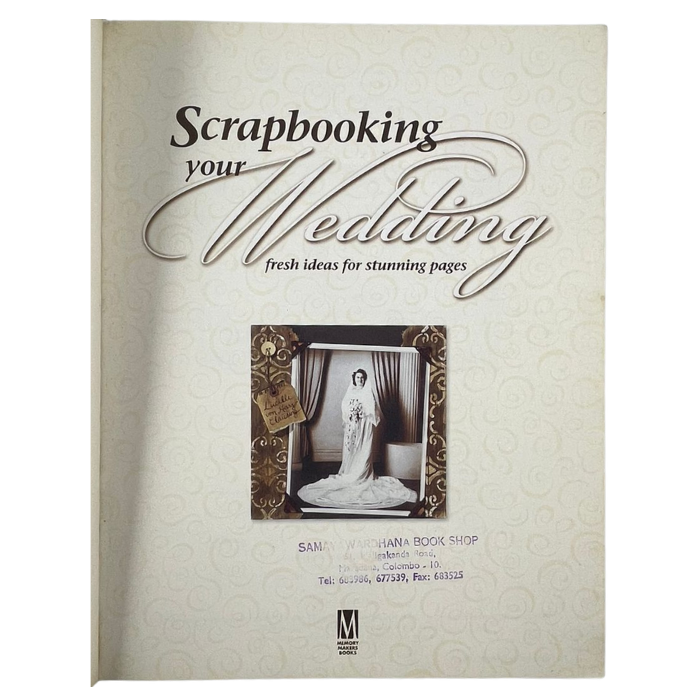 Scrapbooking Your Wedding