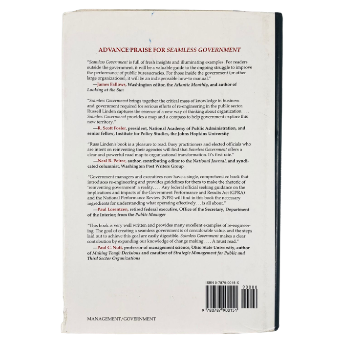 Seamless Government: A Practical Guide to Re