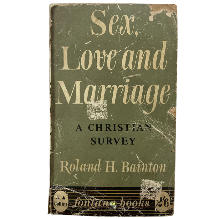 Sex  Love And Marriage: A Christian Survey