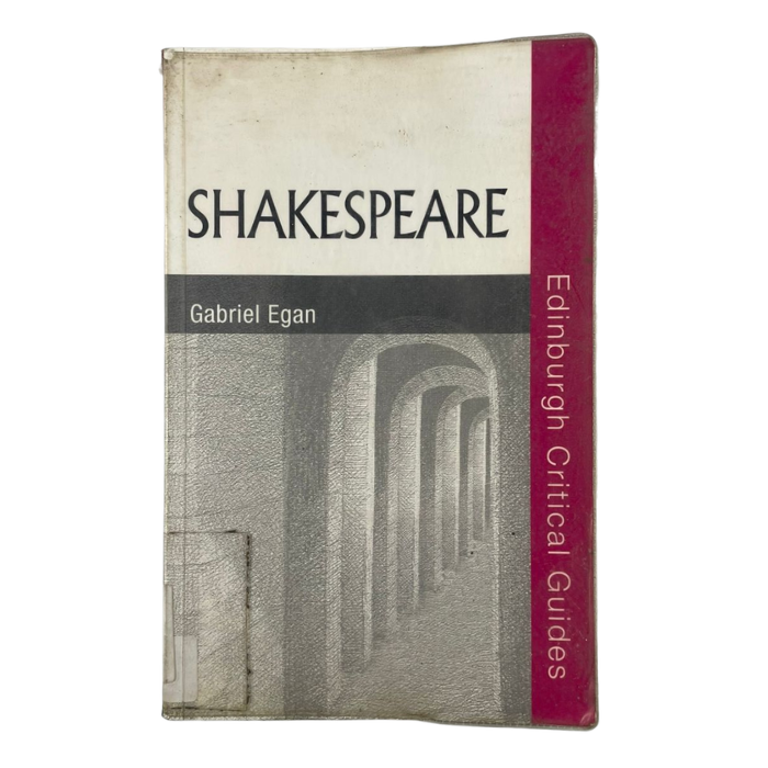 Shakespeare (Edinburgh Critical Guides)