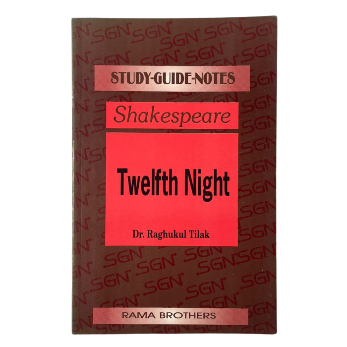 Shakespeare : Twelfth Night (Study Guide Notes)