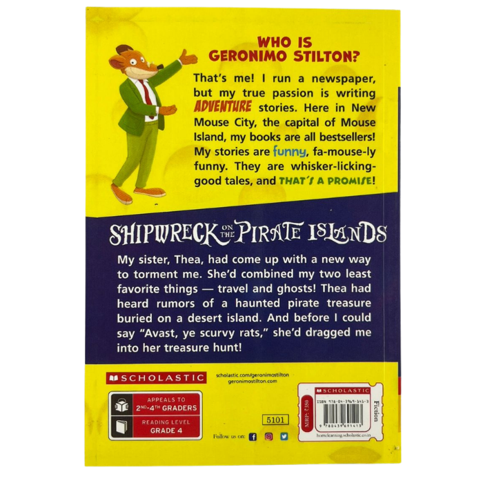 Shipwreck on the Pirate Islands (Geronimo Stilton No.18)