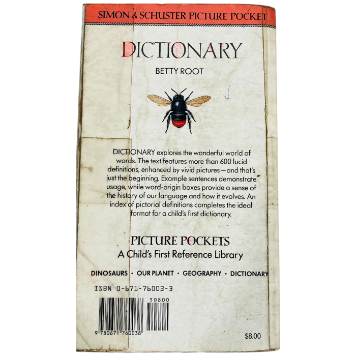 Simon & Schuster Picture Pocket Dictionary