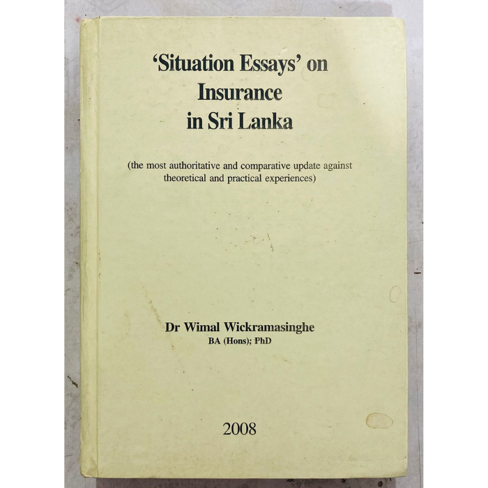 Situation Essays' on Insurance in Sri Lanka
