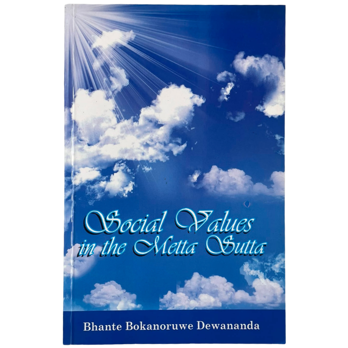 Social Values in the Metta Sutta