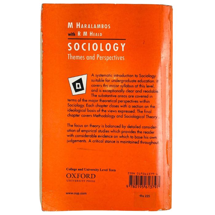 Sociology: Themes and Perspectives