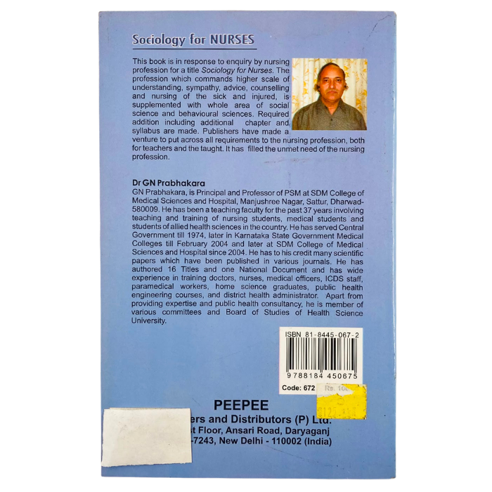 Sociology for Nurses (Second Edition)