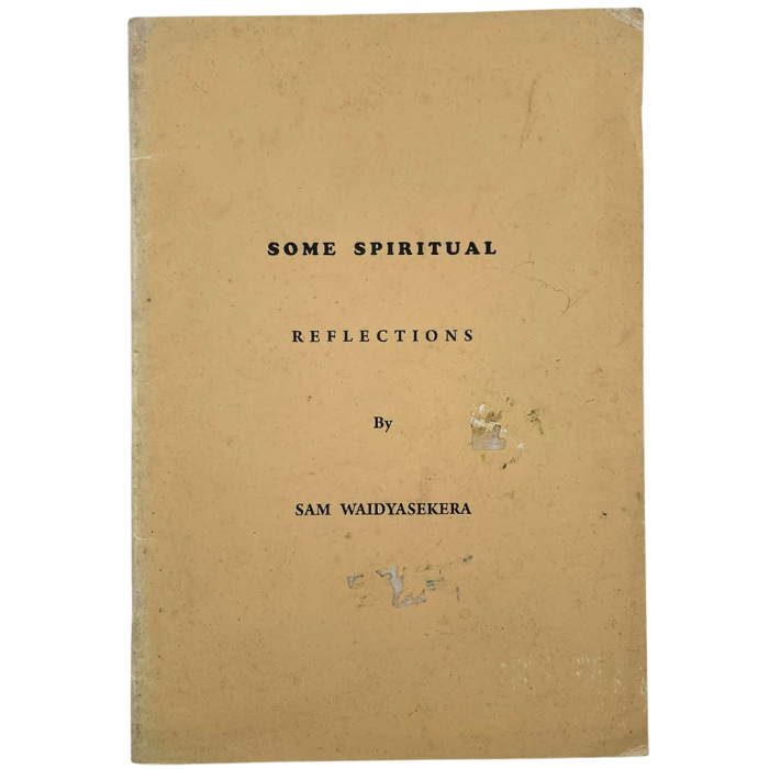 Some Spiritual Reflections