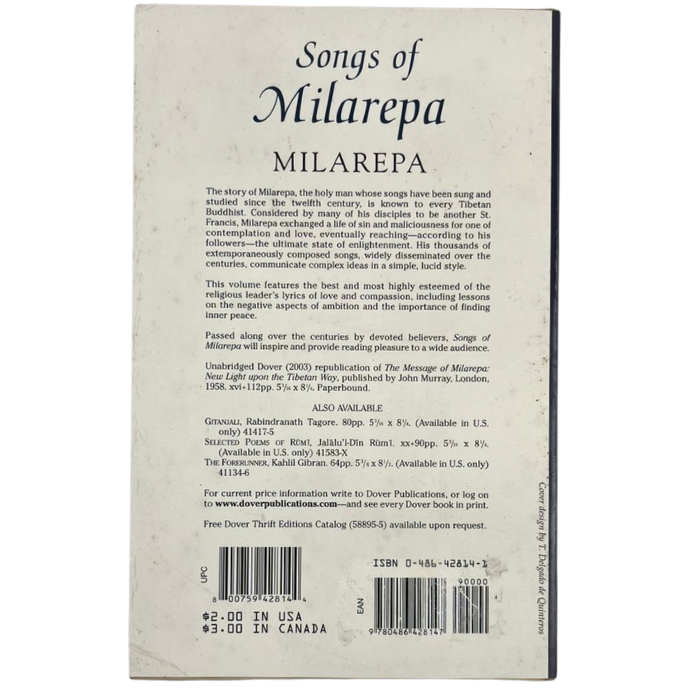 Songs of Milarepa