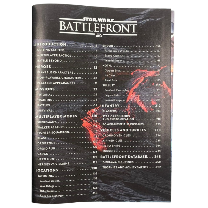 Star Wars Battlefront Collector's Edition Strategy Guide