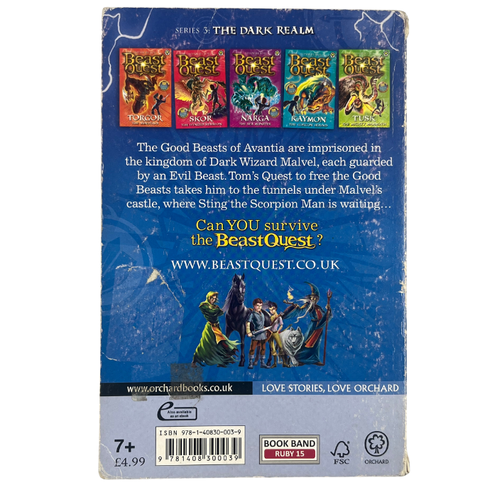 Sting the Scorpion Man (Beast Quest)