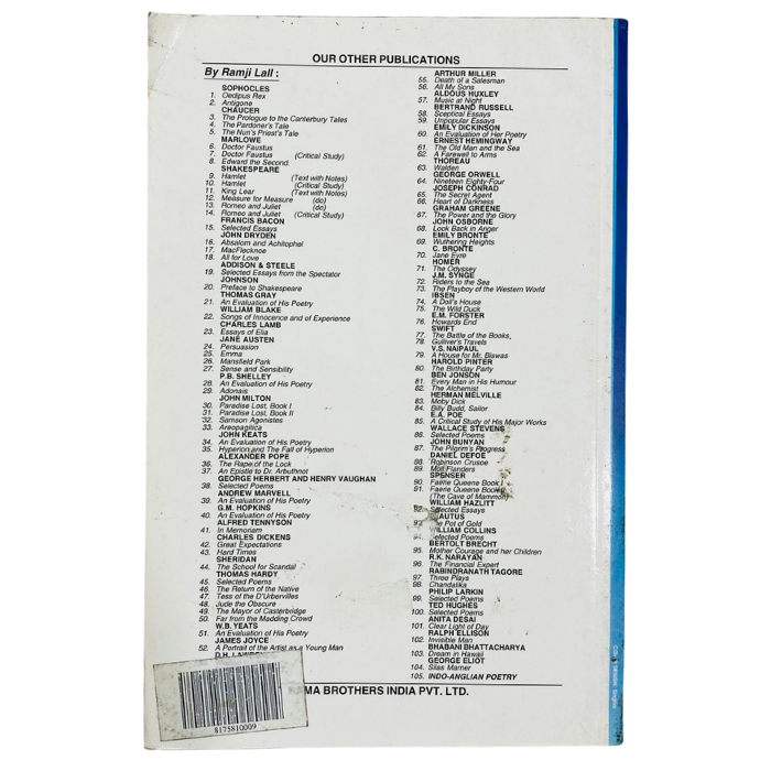 Studies in Poets: John Keats 